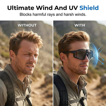 2026 HOT SALE💞50K+ SOLD!🚴 Photochromic Cycling Sunglasses – Instantly Adapt to Light Changes 🌞🕶️