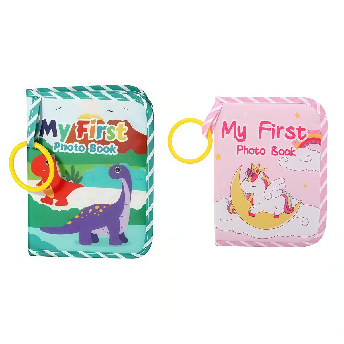 My First Baby Photo Book with Safe Mirror