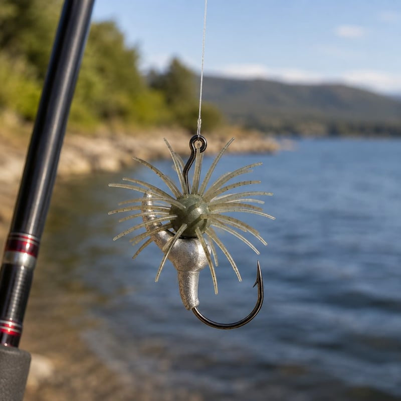 Urchin Saddle Fishing Rig – 4 Pack 🎣 Bait-Saving 5/0 Hook System with Adjustable Sink Rate