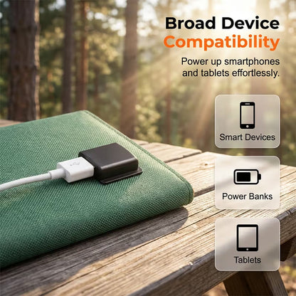 ✨Portable Solar Panel – Foldable, USB Charging🎒