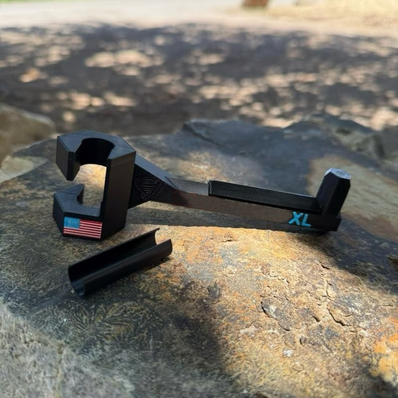 Twist-On 2.0 “XL” – Nearly Universal Bow Hanger for Trucks & SUVs - Printed from ASA will not melt/warp– Spacer Ring Included | 20% Stronger | Quick No-Tool Install