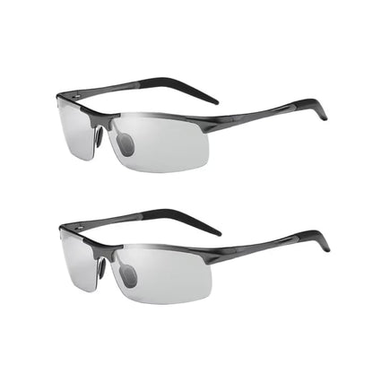 New-Photochromic Sunglasses with Anti-glare Polarized Lens