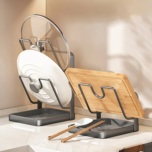 Kitchen Pot Lid Storage Rack